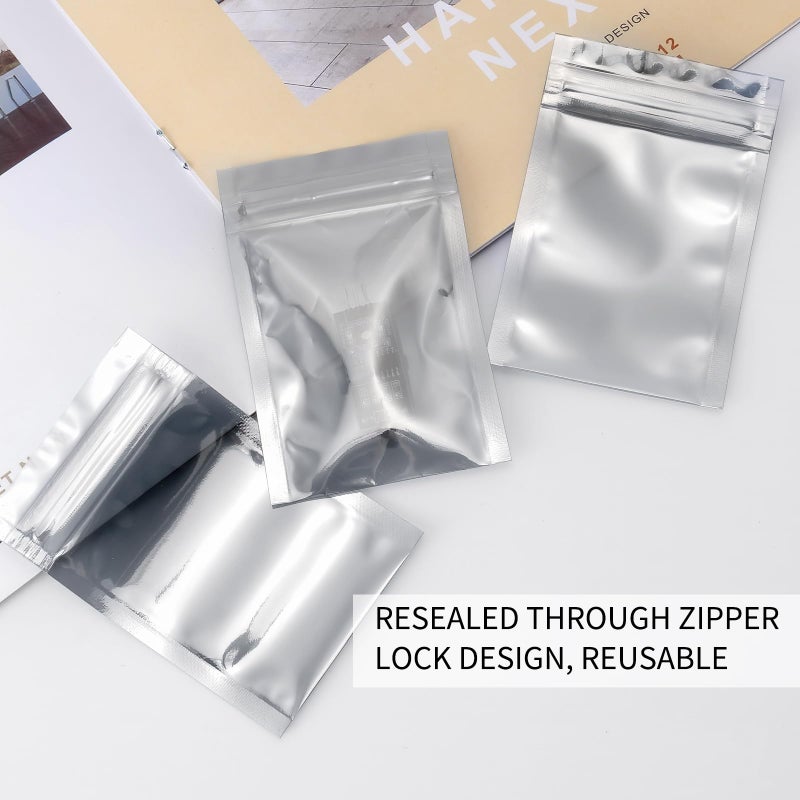 Ellbest 200pcs 2.36x3.54 inch Anti Static Bag Antistatic Resealable Bag for SSD HDD and Other Electronic Devices - Image 2
